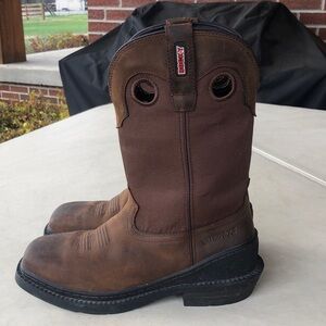 Rocky Men's Dark Brown Pull-On Boots